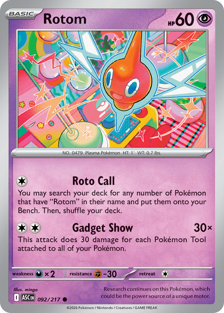 092 Rotom - Ascended Heroes | Pokémon TCG