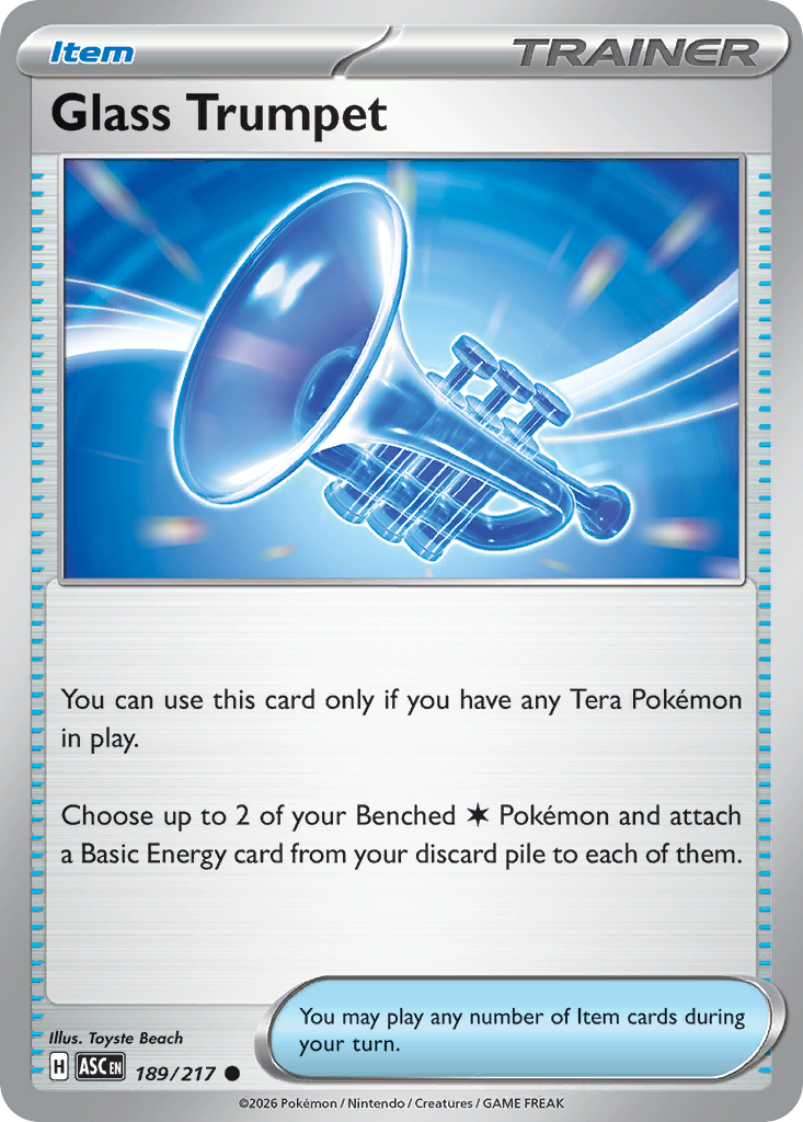 189 Glass Trumpet - Ascended Heroes | Pokémon TCG