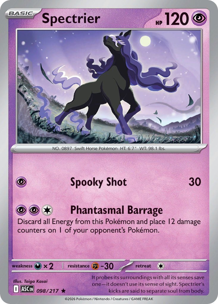 098 Spectrier - Ascended Heroes | Pokémon TCG