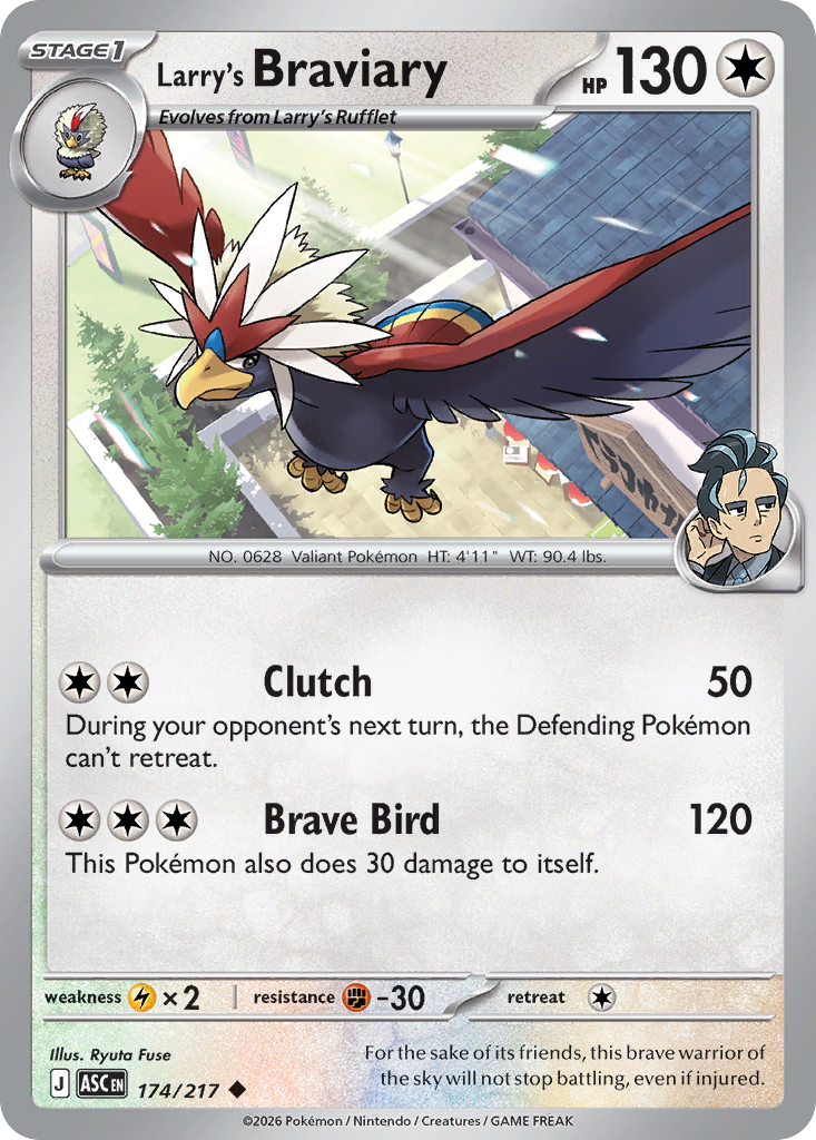 174 Larry's Braviary - Ascended Heroes | Pokémon TCG