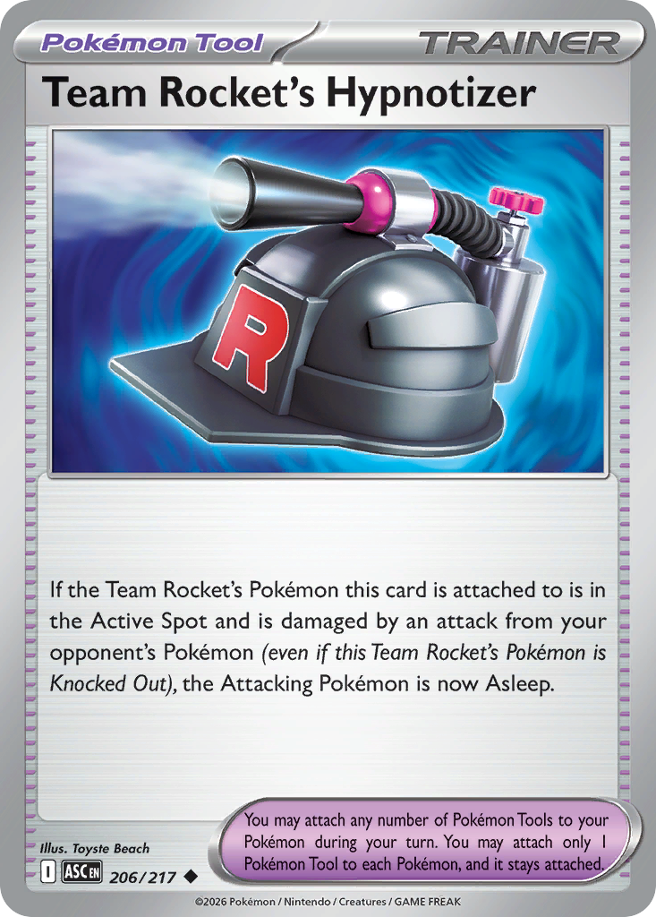 206 Team Rocket's Hypnotizer - Ascended Heroes | Pokémon TCG