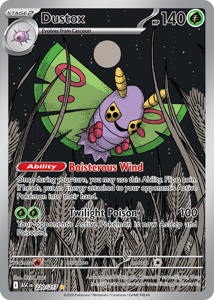 220 Dustox - Ascended Heroes | Pokémon TCG