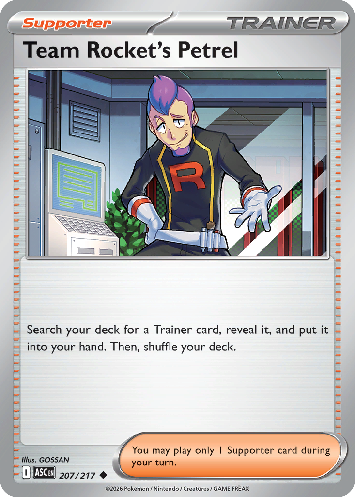 207 Team Rocket's Petrel - Ascended Heroes | Pokémon TCG