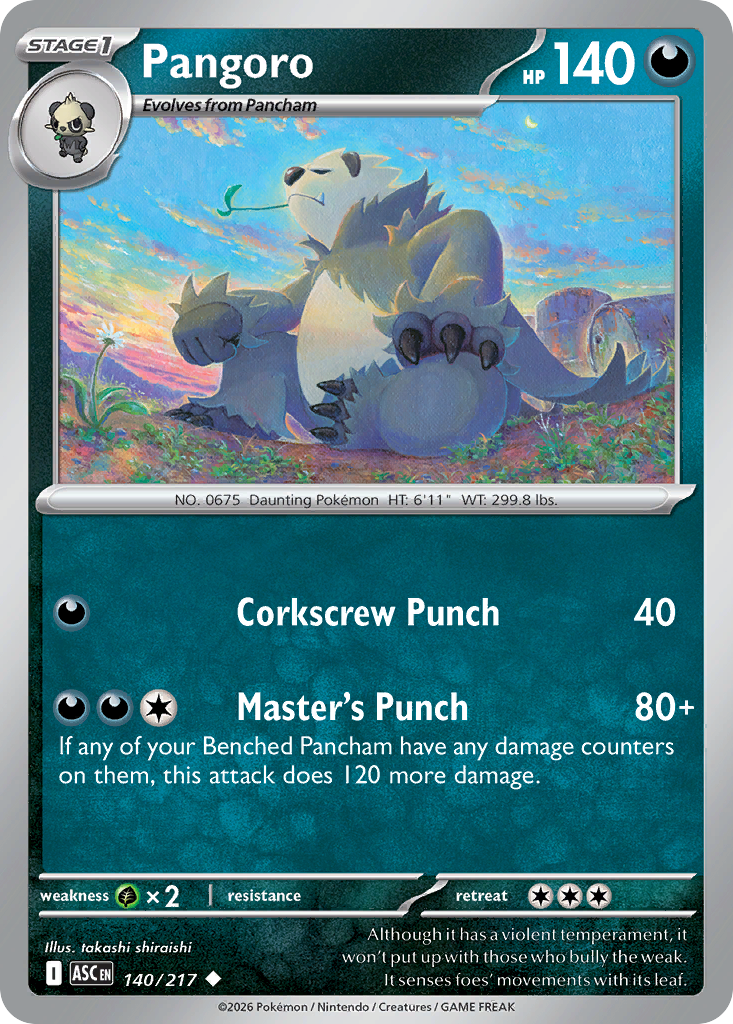 140 Pangoro - Ascended Heroes | Pokémon TCG