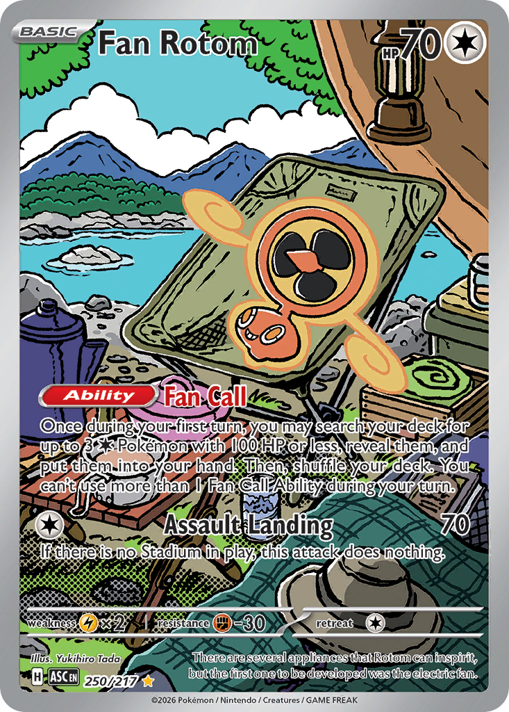 250 Fan Rotom - Ascended Heroes | Pokémon TCG