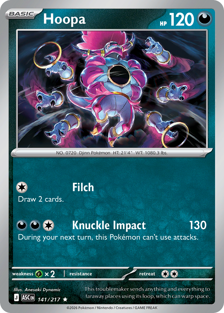 141 Hoopa - Ascended Heroes | Pokémon TCG