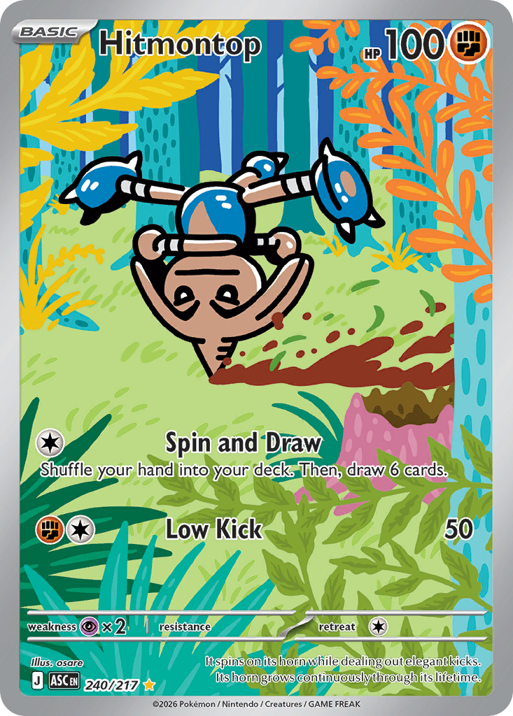 240 Hitmontop - Ascended Heroes | Pokémon TCG