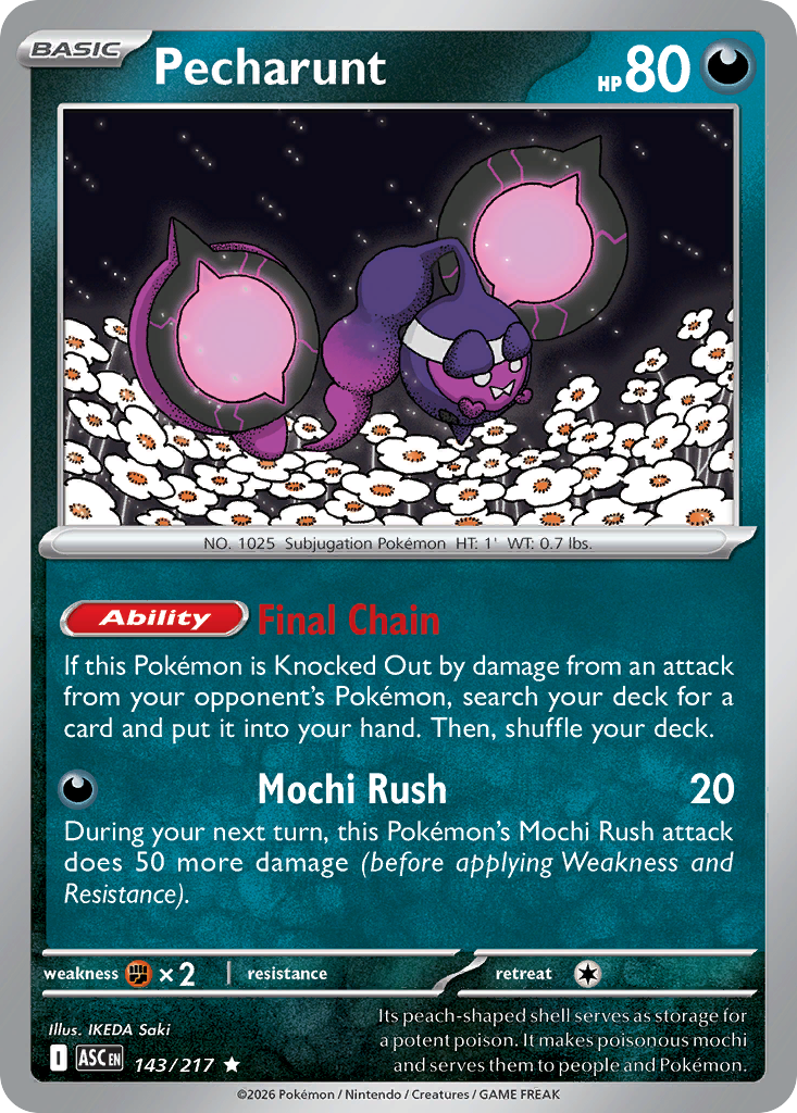 143 Pecharunt - Ascended Heroes | Pokémon TCG