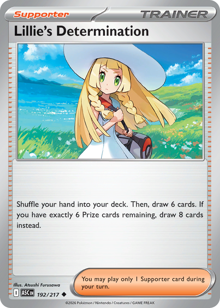 192 Lillie's Determination - Ascended Heroes | Pokémon TCG