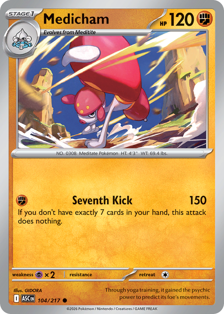 104 Medicham - Ascended Heroes | Pokémon TCG