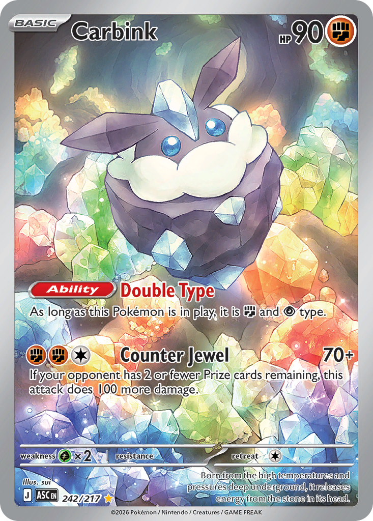 242 Carbink - Ascended Heroes | Pokémon TCG
