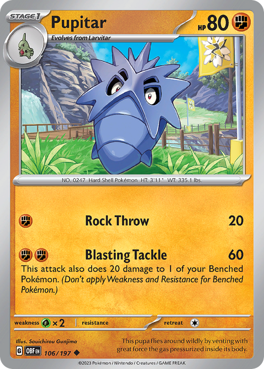Pupitar (Reverse Holo) 106/197