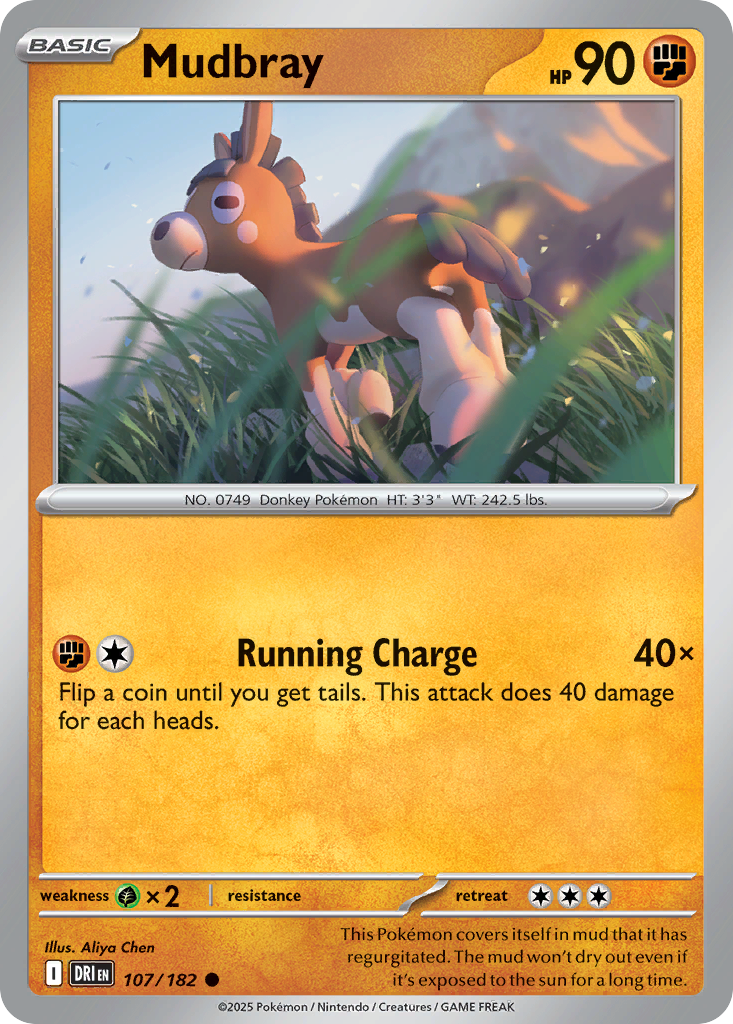 Mudbray (Reverse Holo) 107/182