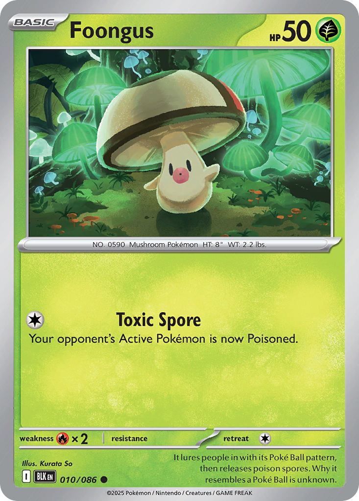 Foongus (Reverse Holo) 10/86