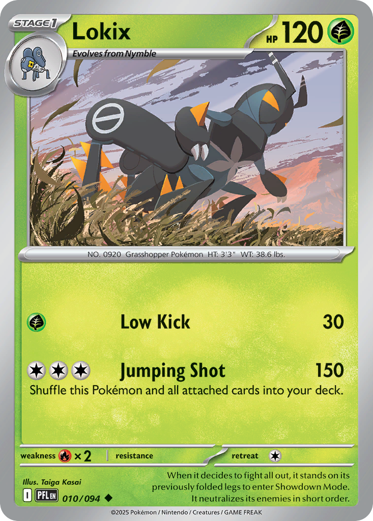 Lokix (Reverse Holo) 10/94