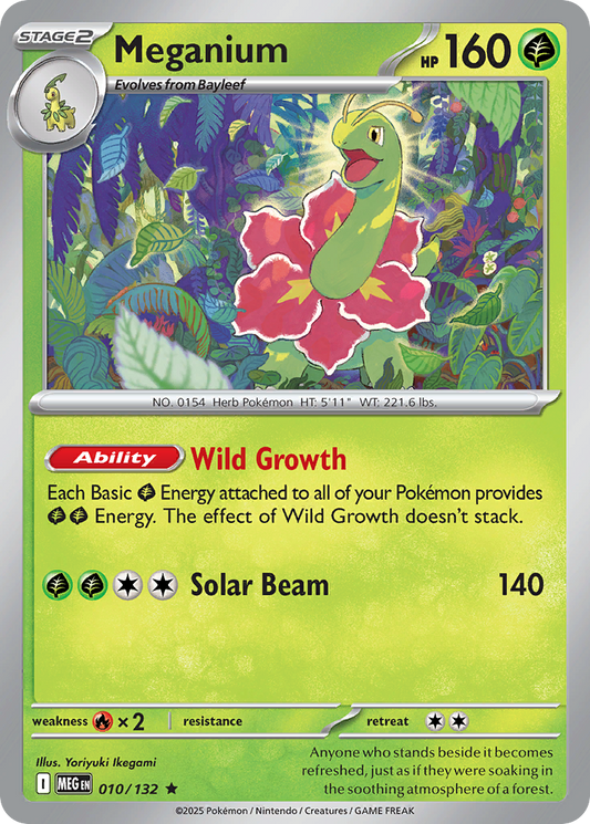 Meganium (Reverse Holo) 010/132