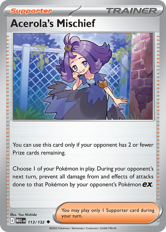 Acerola's Mischief (Reverse Holo) 113/132