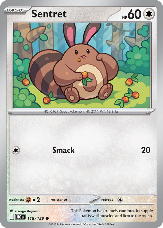 Sentret (Reverse Holo) 118/159