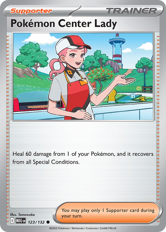 Pokémon Center Lady 123/132