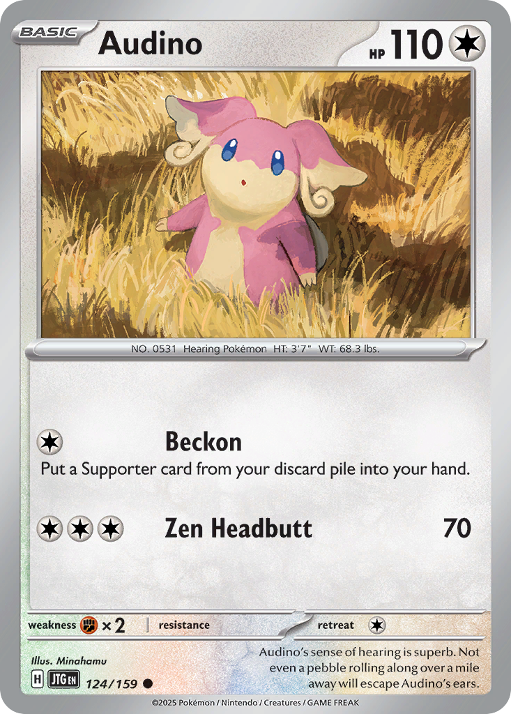 Audino 124/159