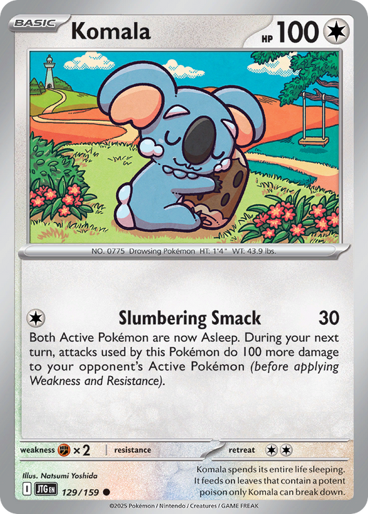 Komala (Reverse Holo) 129/159