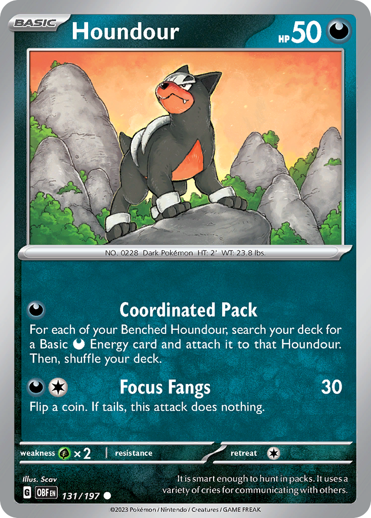 Houndour 131/197