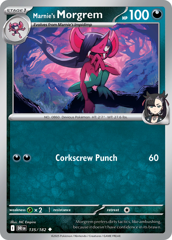 Marnie's Morgrem (Reverse Holo) 135/182