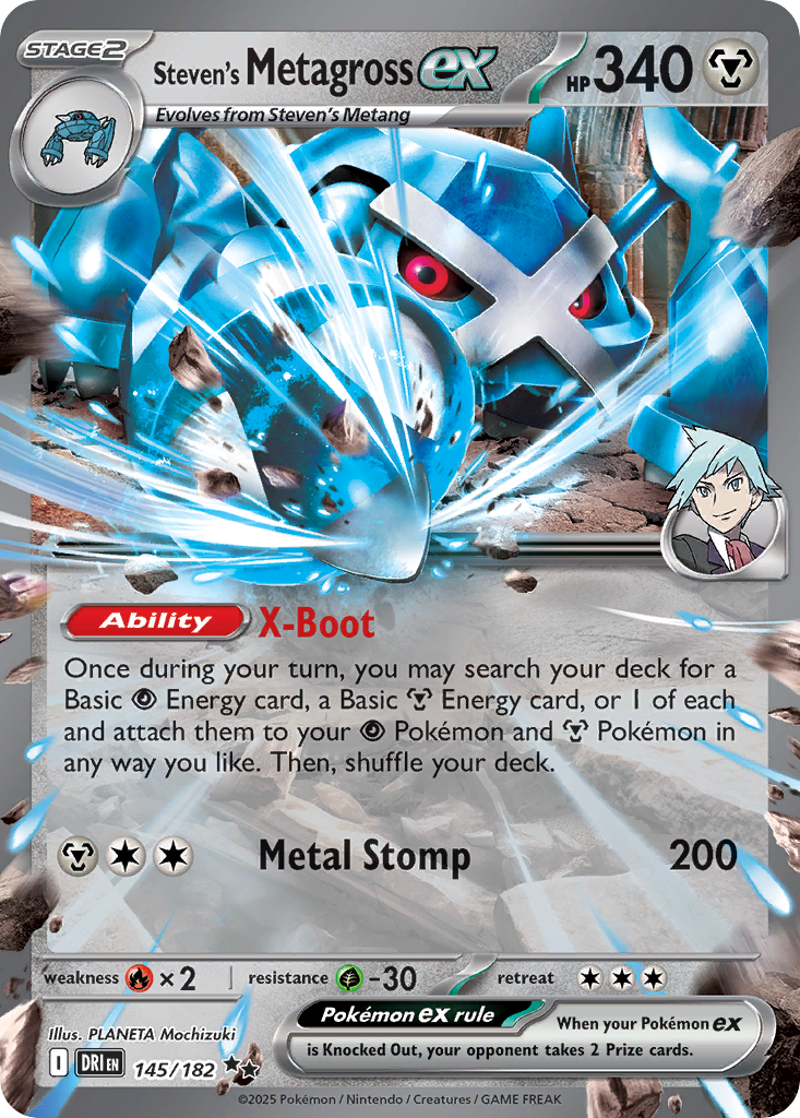 Steven's Metagross ex 145/182
