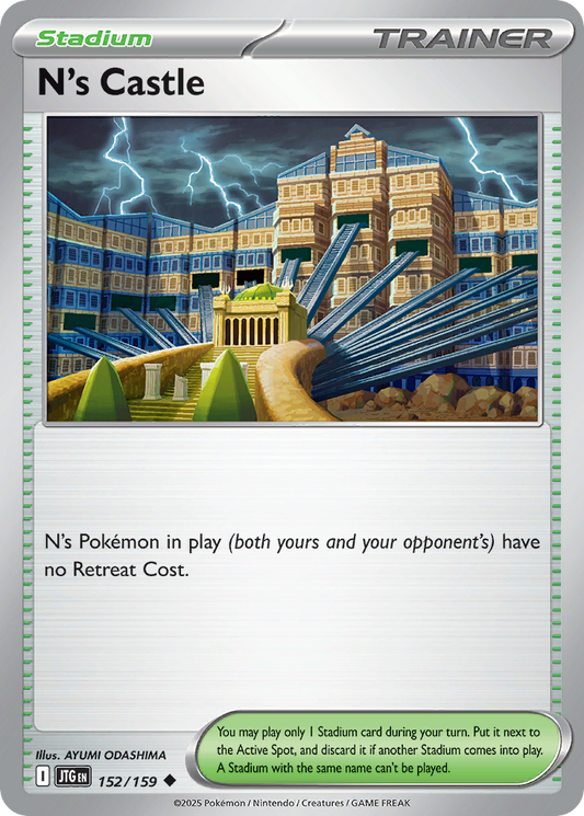 N's Castle (Reverse Holo) 152/159
