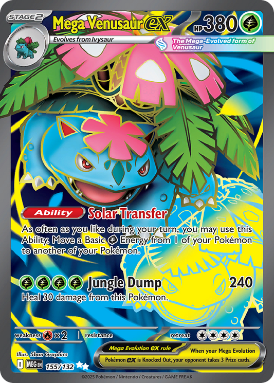 Mega Venusaur ex 155/132