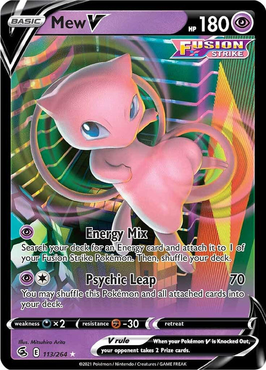 113/264 - Fusion Strike - Mew V