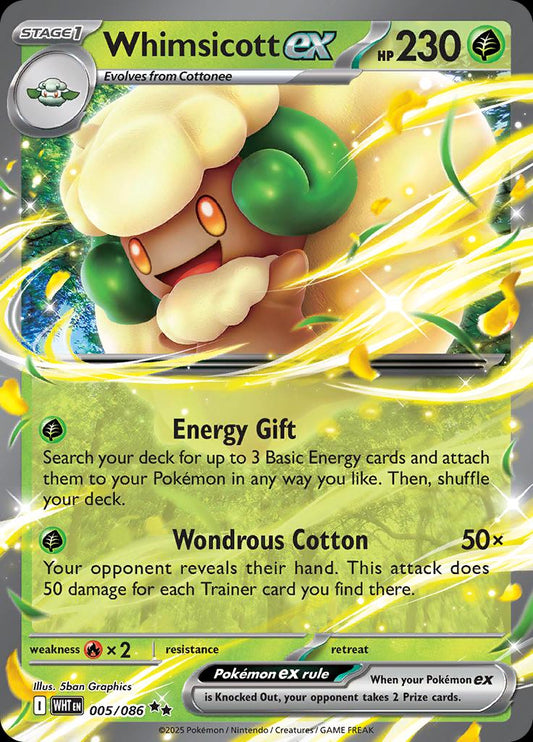 005/086 -  White Flare - Whimsicott ex