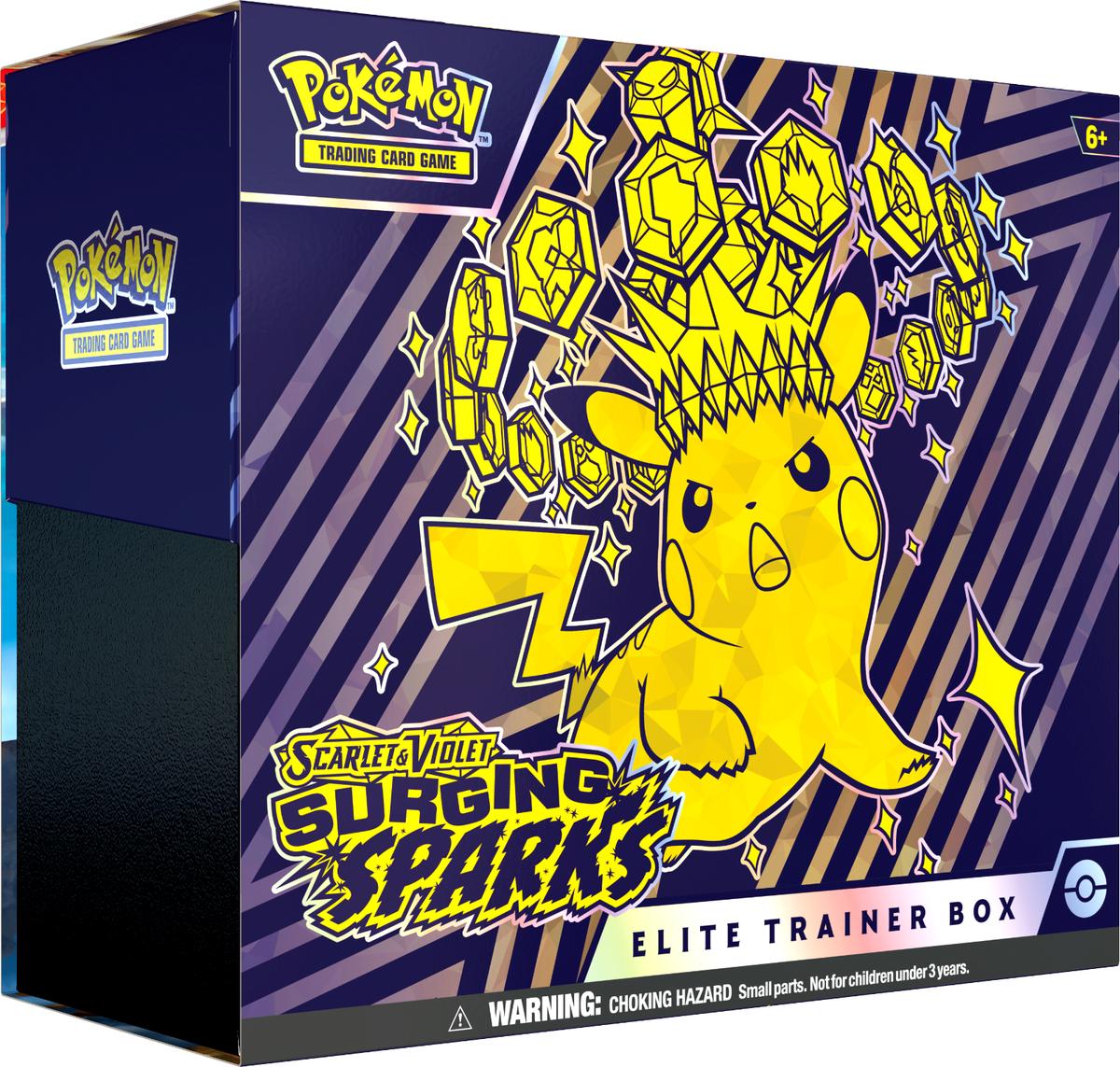 Pokemon TCG: Scarlet & Violet—Surging Sparks Elite Trainer Box
