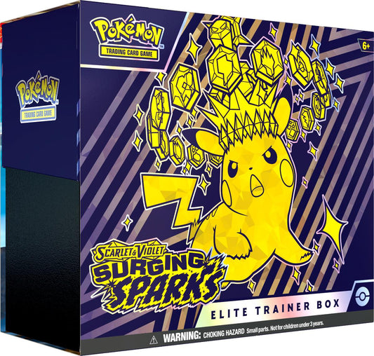 Pokemon TCG: Scarlet & Violet—Surging Sparks Elite Trainer Box