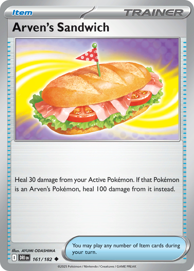 Arven's Sandwich (Reverse Holo) 161/182