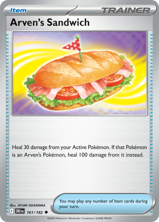 Arven's Sandwich (Reverse Holo) 161/182