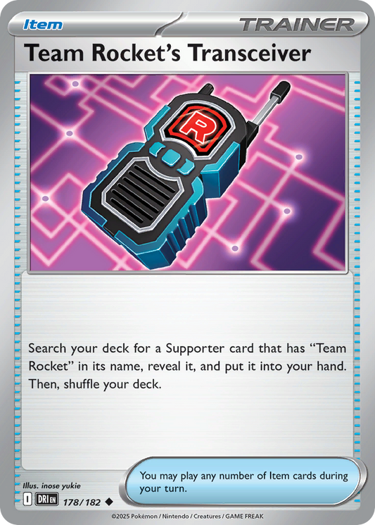Team Rocket's Transceiver 178/182