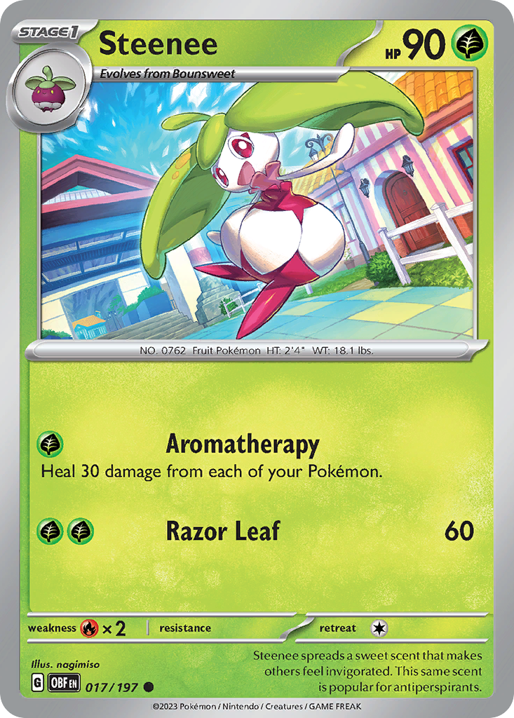 Steenee (Reverse Holo) 017/197