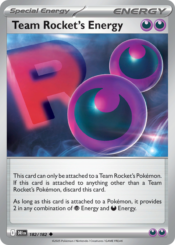 Team Rocket's Energy 182/182