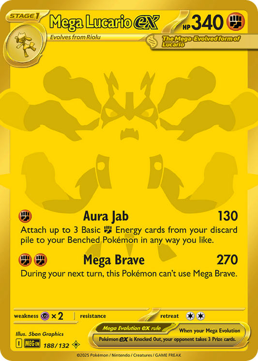 Mega Lucario ex 188/132