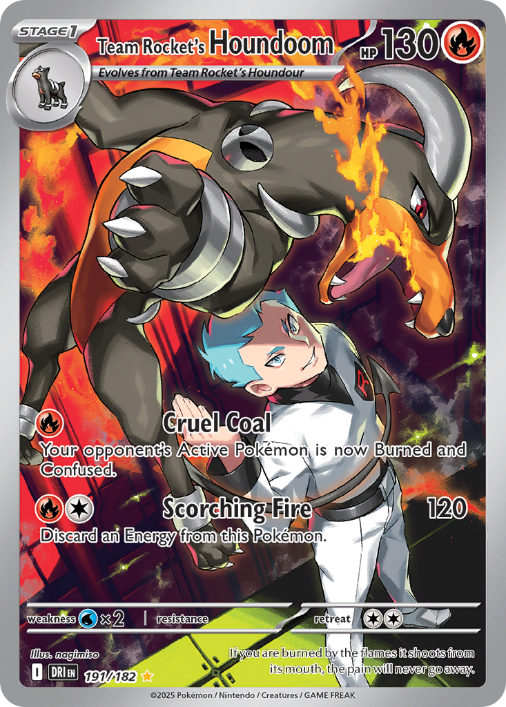 Team Rocket's Houndoom 191/182