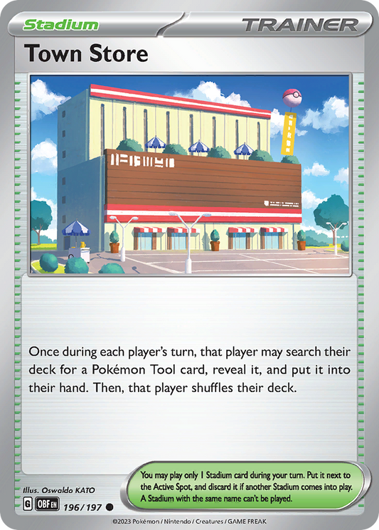 Town Store (Reverse Holo) 196/197