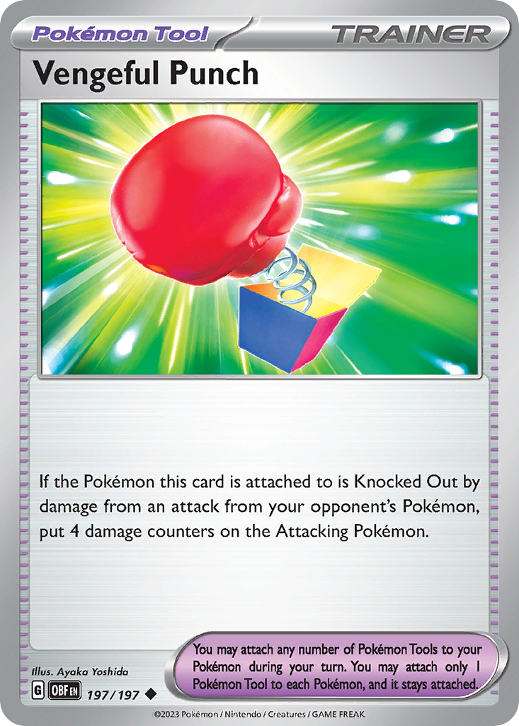 Vengeful Punch (Reverse Holo) 197/197