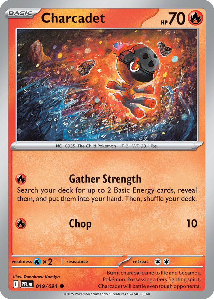 Charcadet (Reverse Holo) 19/94