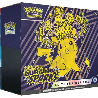 Pokemon TCG: Scarlet & Violet—Surging Sparks Elite Trainer Box