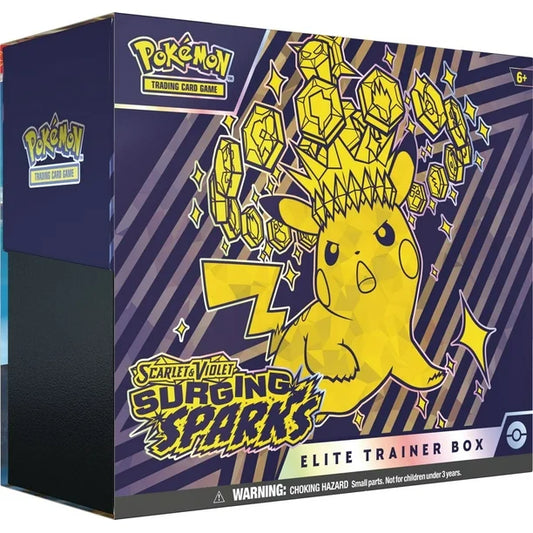 Pokemon TCG: Scarlet & Violet—Surging Sparks Elite Trainer Box
