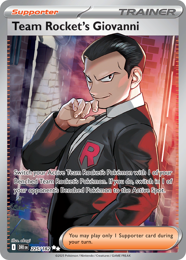 Team Rocket's Giovanni 225/182