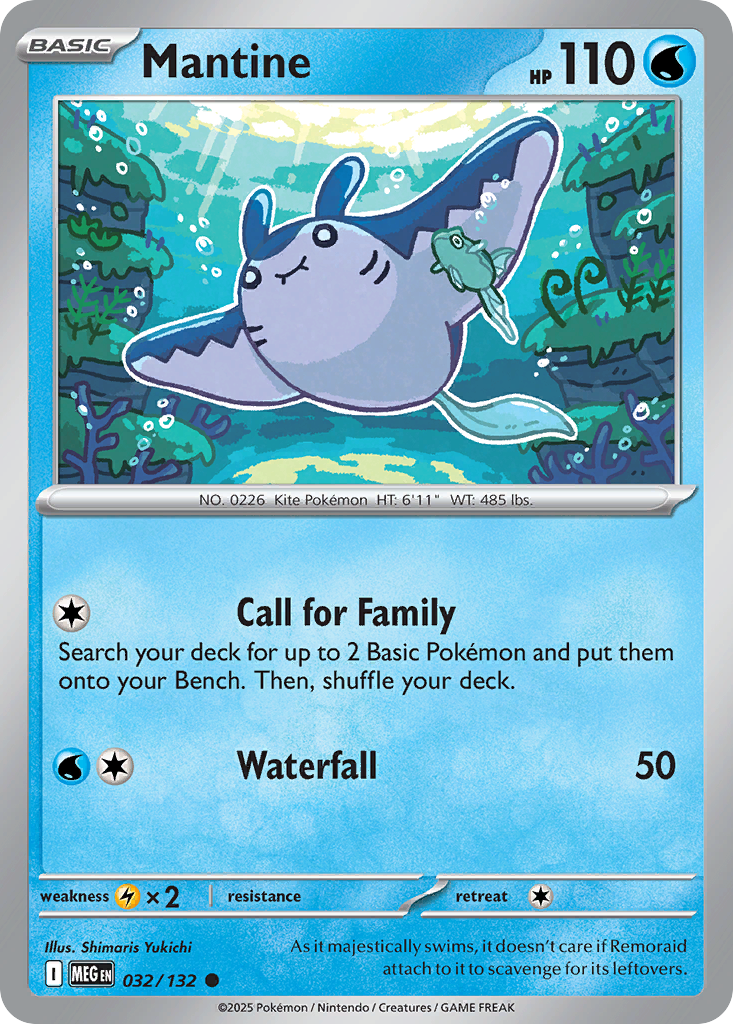 Mantine (Reverse Holo) 032/132