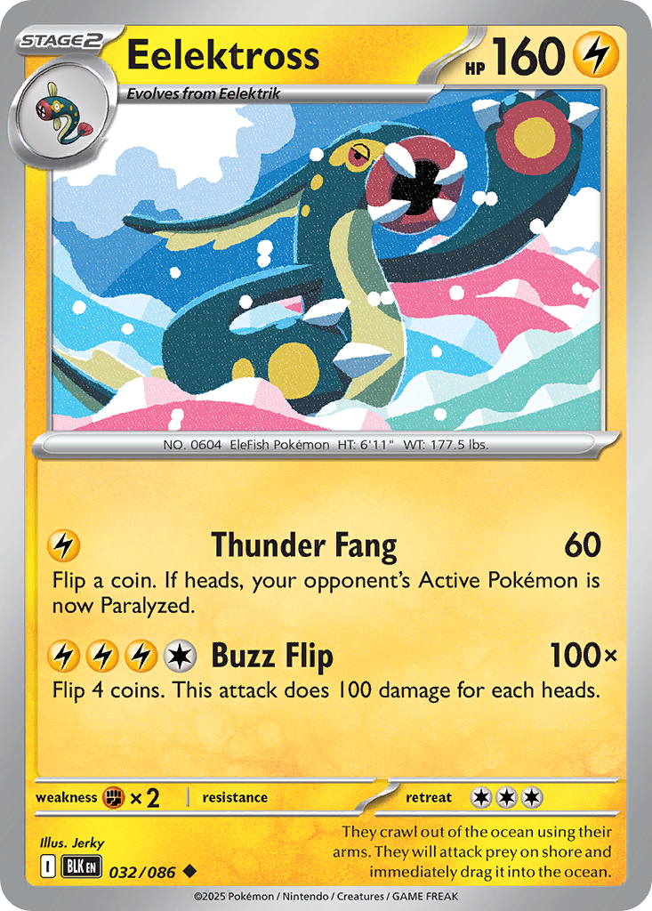 Eelektross (Reverse Holo) 32/86