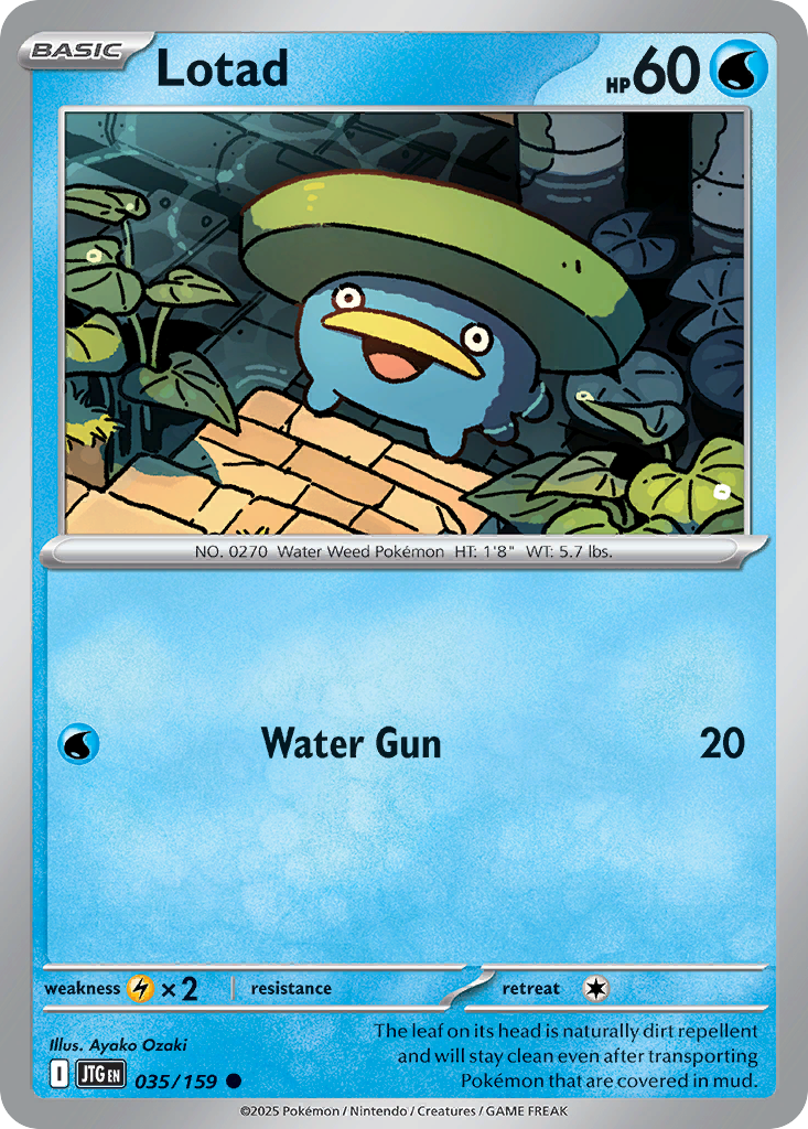 Lotad (Reverse Holo) 035/159